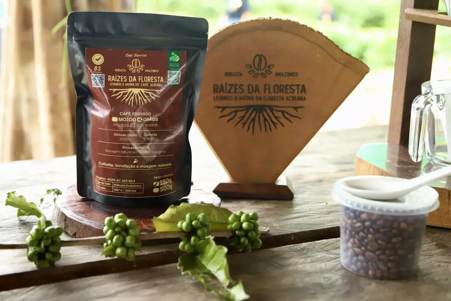Preservação da floresta e raízes familiares impulsionam produção de café da Resex Chico Mendes